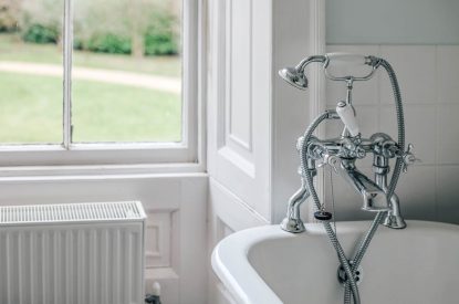A bathroom at Katsura House, Cotswolds