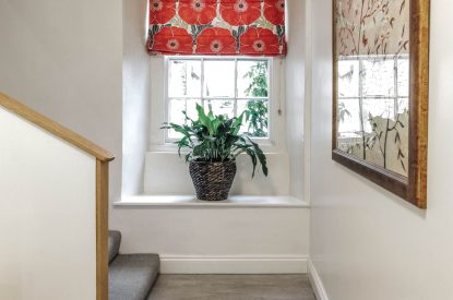The staircase at Katsura House, Cotswolds