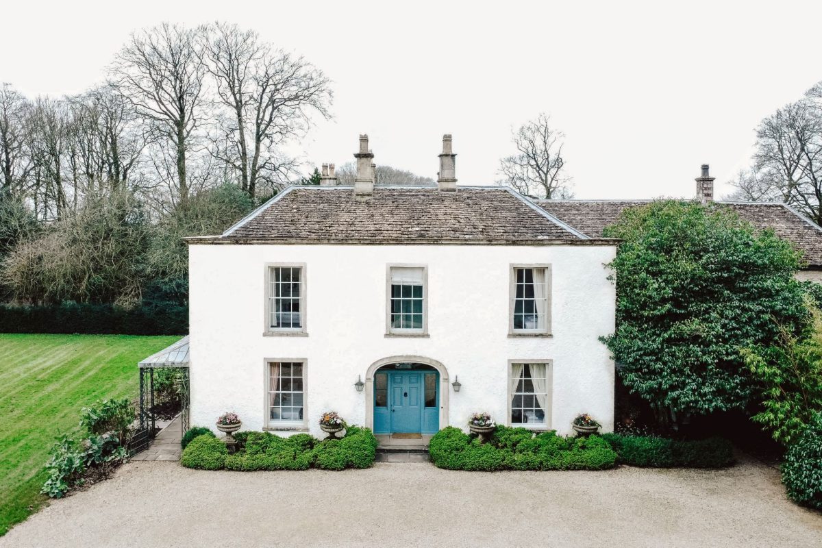 The exterior of Katsura House, Cotswolds