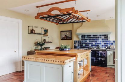 The kitchen at Katsura House, Cotswolds