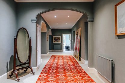 The hallway at Katsura House, Cotswolds