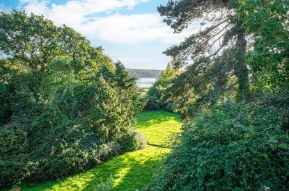 The gardens at Plas Glan Menai, Anglesey