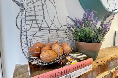 The kitchen at Ridgebrook Cottage, Hampshire