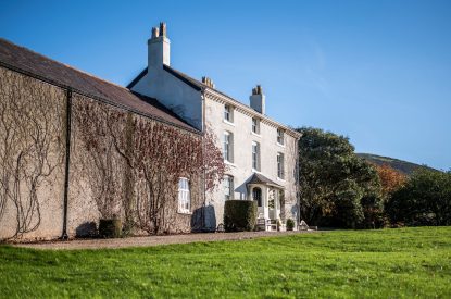 The exterior of Mihangel House, Denbighshire 