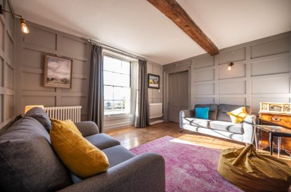 The snug at Mihangel House, Denbighshire