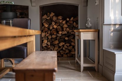 The kitchen-diner at Mihangel House, Denbighshire 