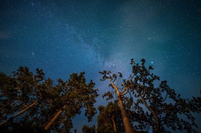 Star gazing at Amberwood Lodge, Hereforshire 