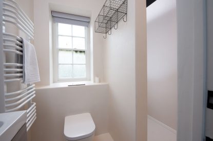A bathroom at Watergate House, Cornwall