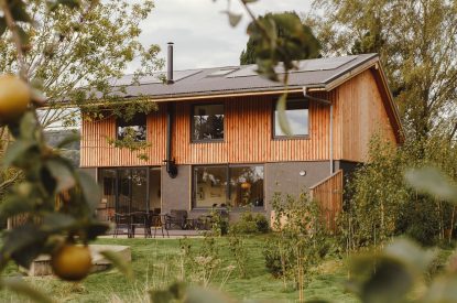 The garden at Brackenfell Lodge, Herefordshire