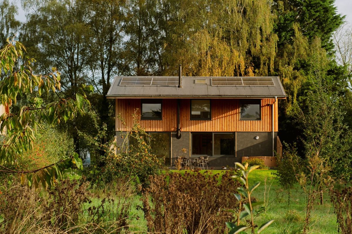 The exterior of Brackenfell Lodge, Herefordshire