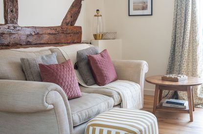 The living room at Swn y Nant, Wrexham