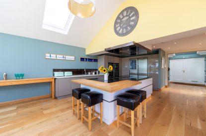 The kitchen at Shepherd's Estate, Somerset