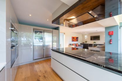 The kitchen at Shepherd's Estate, Somerset