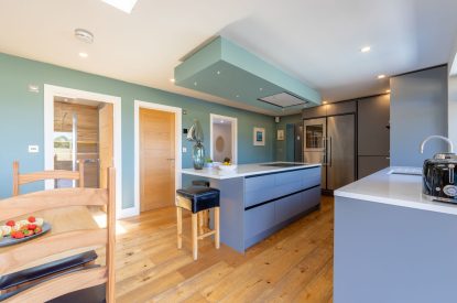 The kitchen at Shepherd's Estate, Somerset