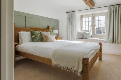 A double bedroom at Heartview Cottage, Cotswolds