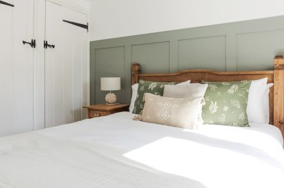 A double bedroom at Heartview Cottage, Cotswolds