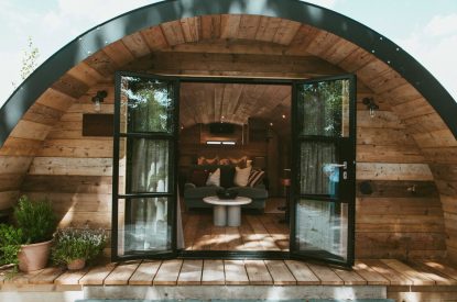 The exterior of Lovage Pyggy, Hampshire