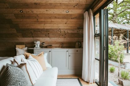 The kitchen area at Fennel Pyggy, Hampshire