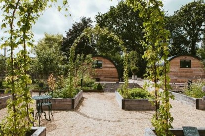 The grounds at Fennel Pyggy, Hampshire