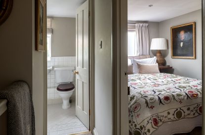 A king size bedroom at Little House, Cotswolds