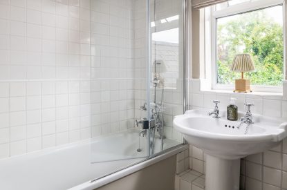 The bathroom at Little House, Cotswolds