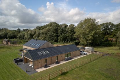 Aerial view of Kingfisher Forge, Shropshire