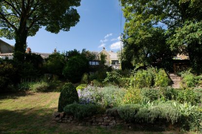 The garden at The Old Post Office, Cotswolds