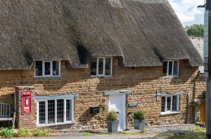 The exterior of The Old Post Office, Cotswolds