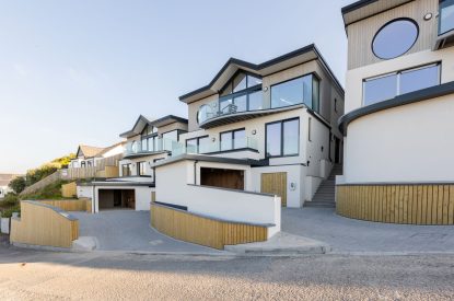 The entance to Aurora Skies, Cornwall