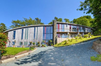 The driveway to Crescent House, lake District