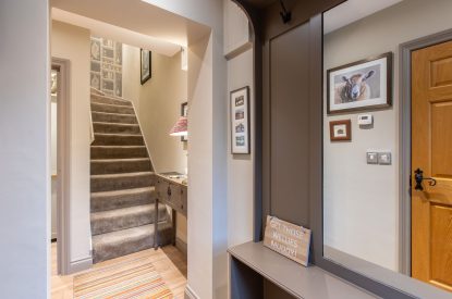 The hallway at Esk View, Whitby