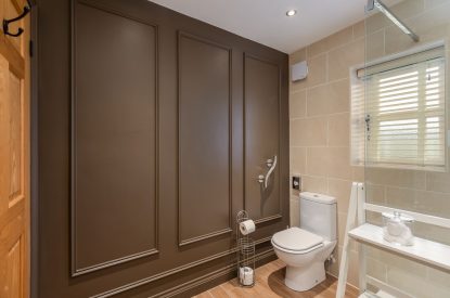 A bathroom at Esk View, Whitby