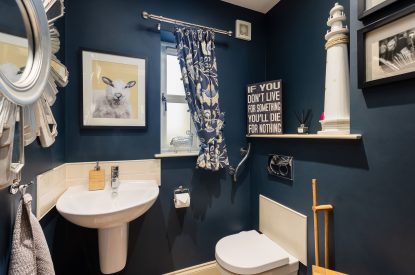 Cloakroom at Esk View, Whitby