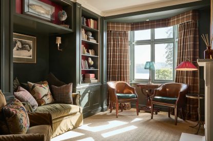 The snug at Ty Culfor, Anglesey