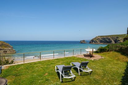Sea views at The Tide House, Cornwall