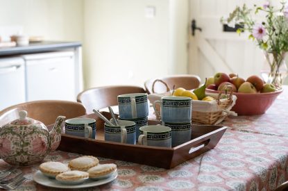 The dining kitchen at Wyvern House, Shropshire