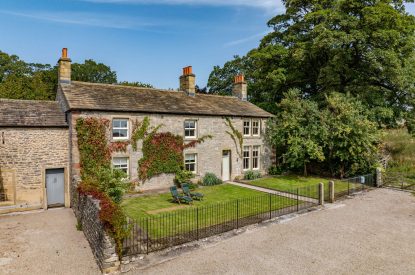 The gardens at Wrenstone House, Yorkshire Dales