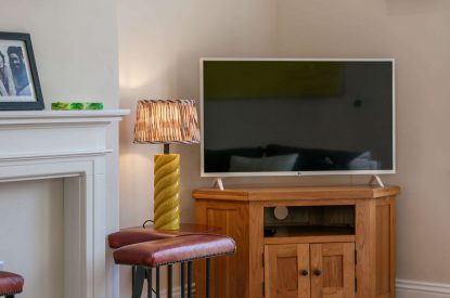 The living room at Wrenstone House, Yorkshire Dales