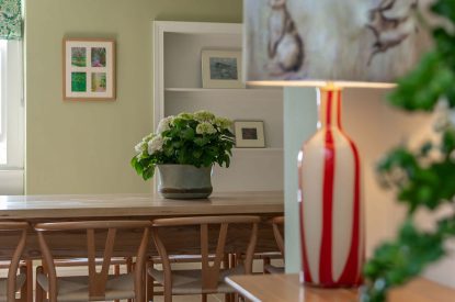 The dining kitchen at Wrenstone House, Yorkshire Dales