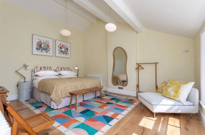 A double bedroom at Wrenstone House, Yorkshire Dales