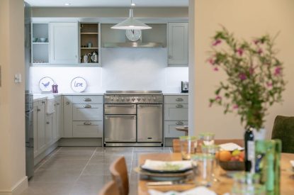 The kitchen at Stone Farmhouse, Yorkshire Dales