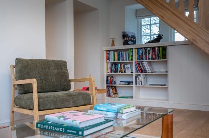 The sitting room at Stone Farmhouse, Yorkshire Dales