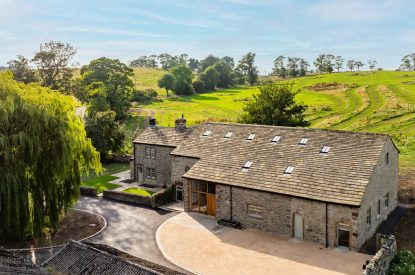 The exterior of Willowbrook Retreat, Yorkshire Dales