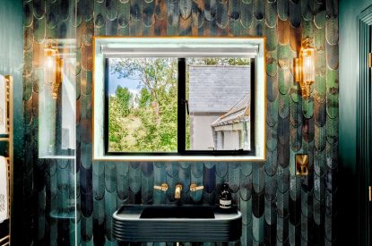 A bathroom at Halo House, Cotswolds