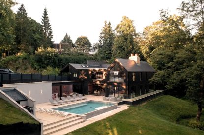 The exterior of Halo House, Cotswolds