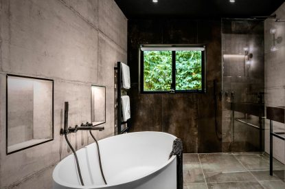 A bathroom at Halo House, Cotswolds