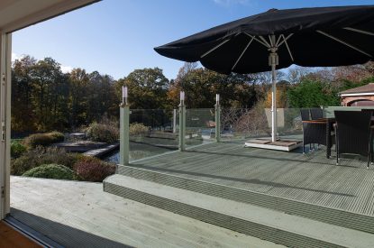 The decking at Southwoods, Hampshire