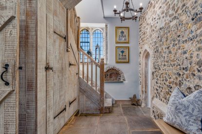 The bathroom at The Priory Gatehouses, Essex