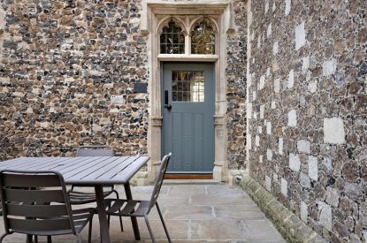 The entrance to The Priory Gatehouses, Essex