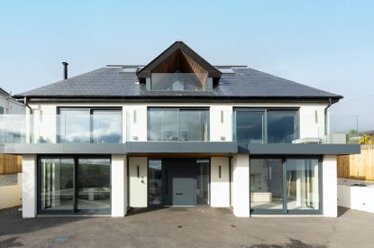 The entrance to Panorama Point, Cornwall
